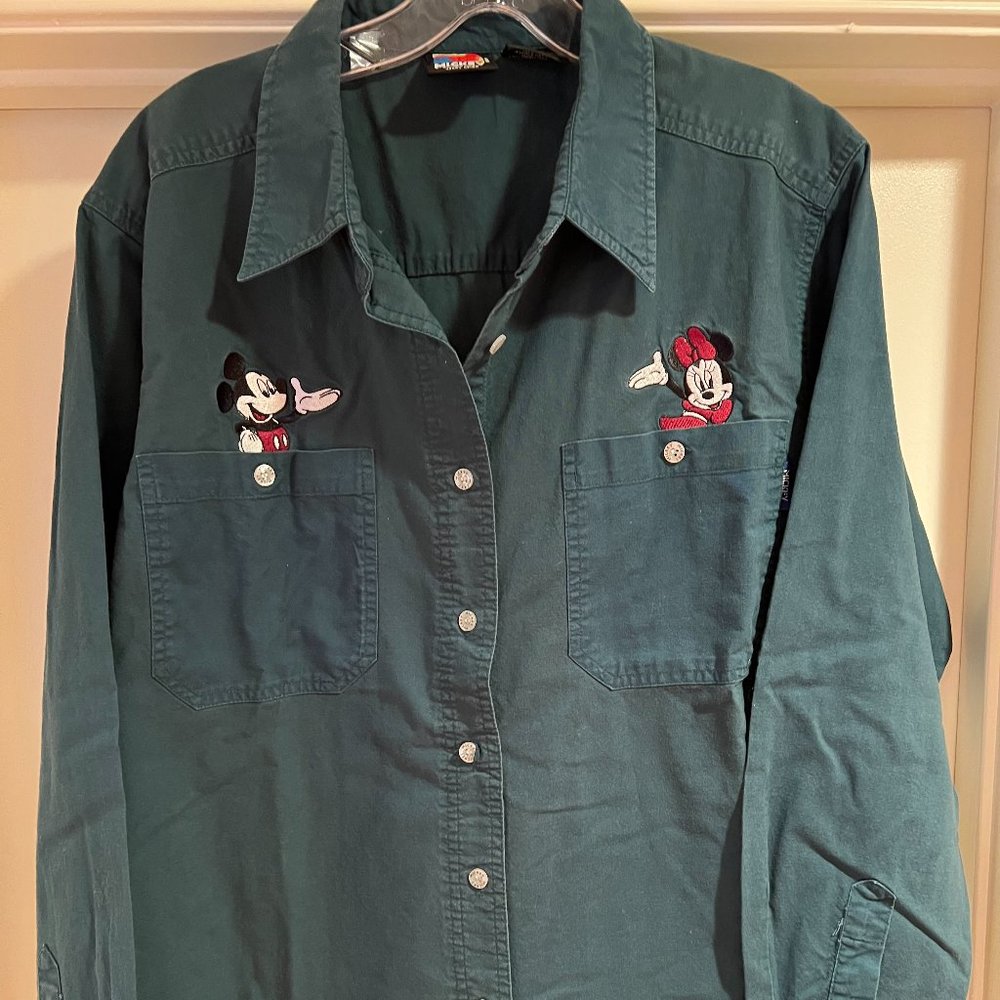 Mickey Unlimited Jerry Leigh Button down!